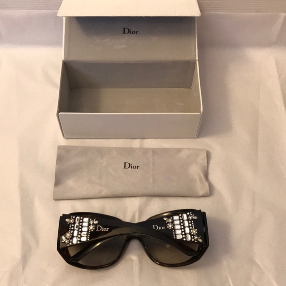 Dior Accessories - Christian Dior limited edition Swarovski crystal sunglasses